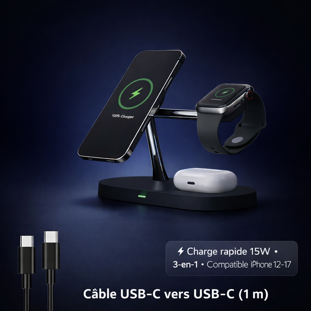 NovaSynq™ Ladestation 3-in-1 Pro